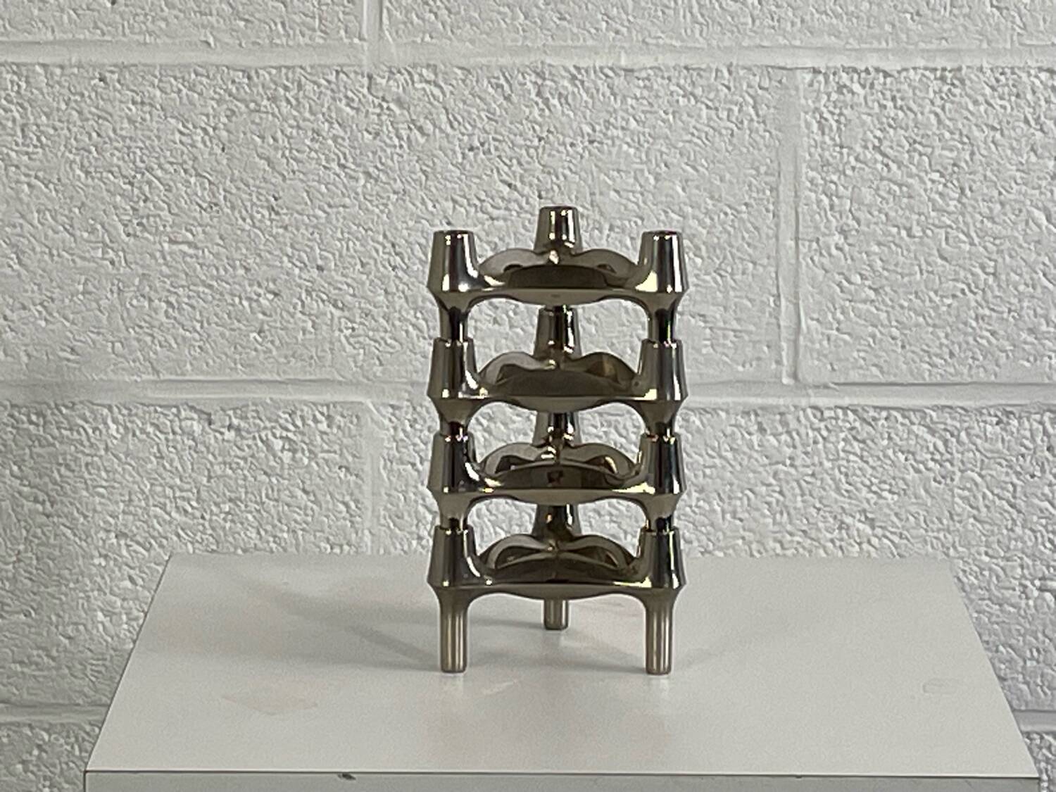 Series of 4 Nagel candlesticks