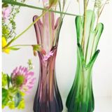 Vase corolla glass