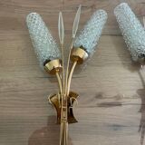 Trio of vintage wall lights