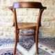 Vintage office chair J&J Kohn 1890 (label and stamp)