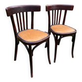 Pair of vintage bistro chairs 1930