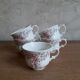 Set de 5 tasses en porcelaine de Bavière