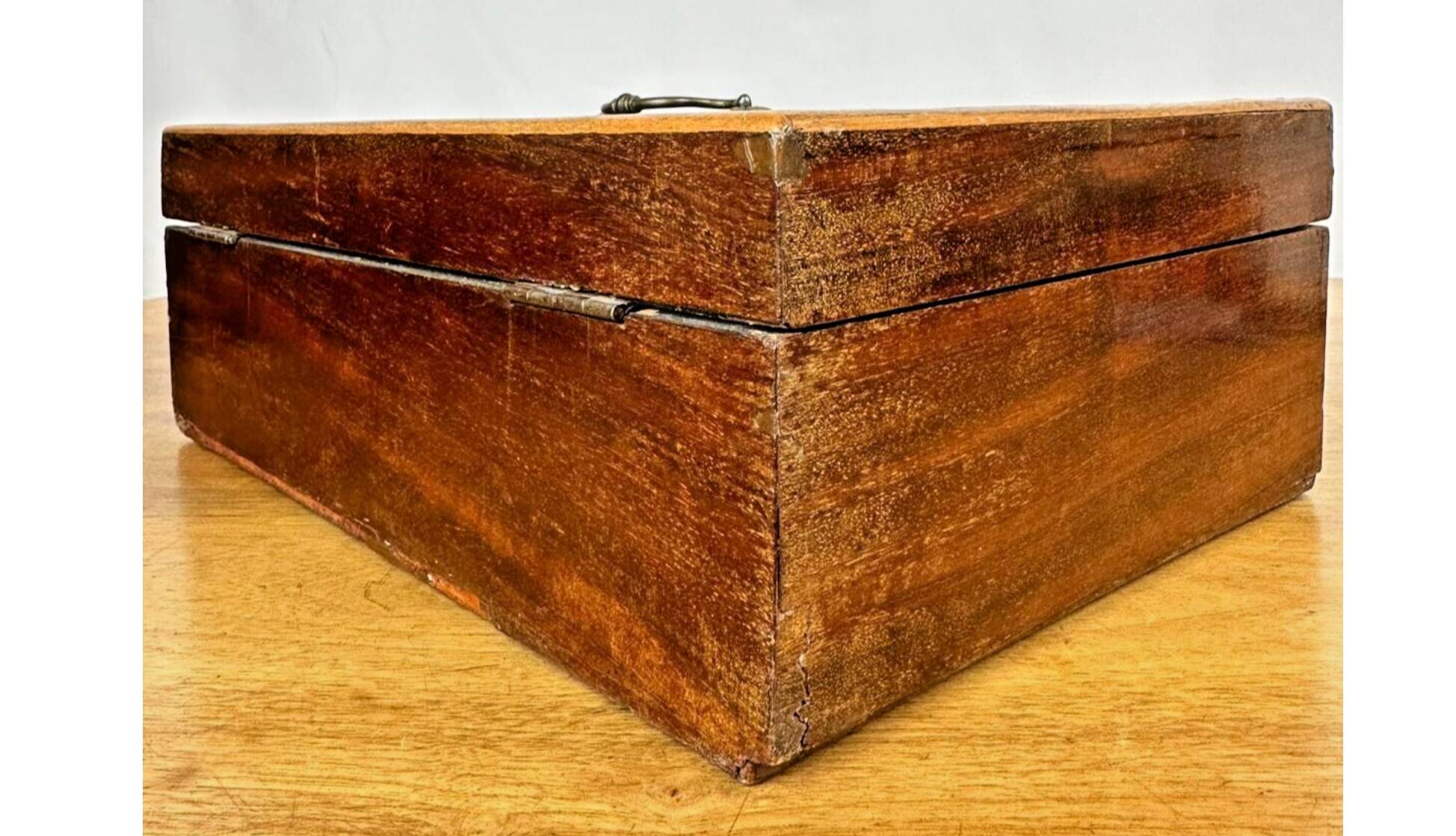 Wooden storage box