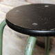 Tabouret de laboratoire en bois et métal