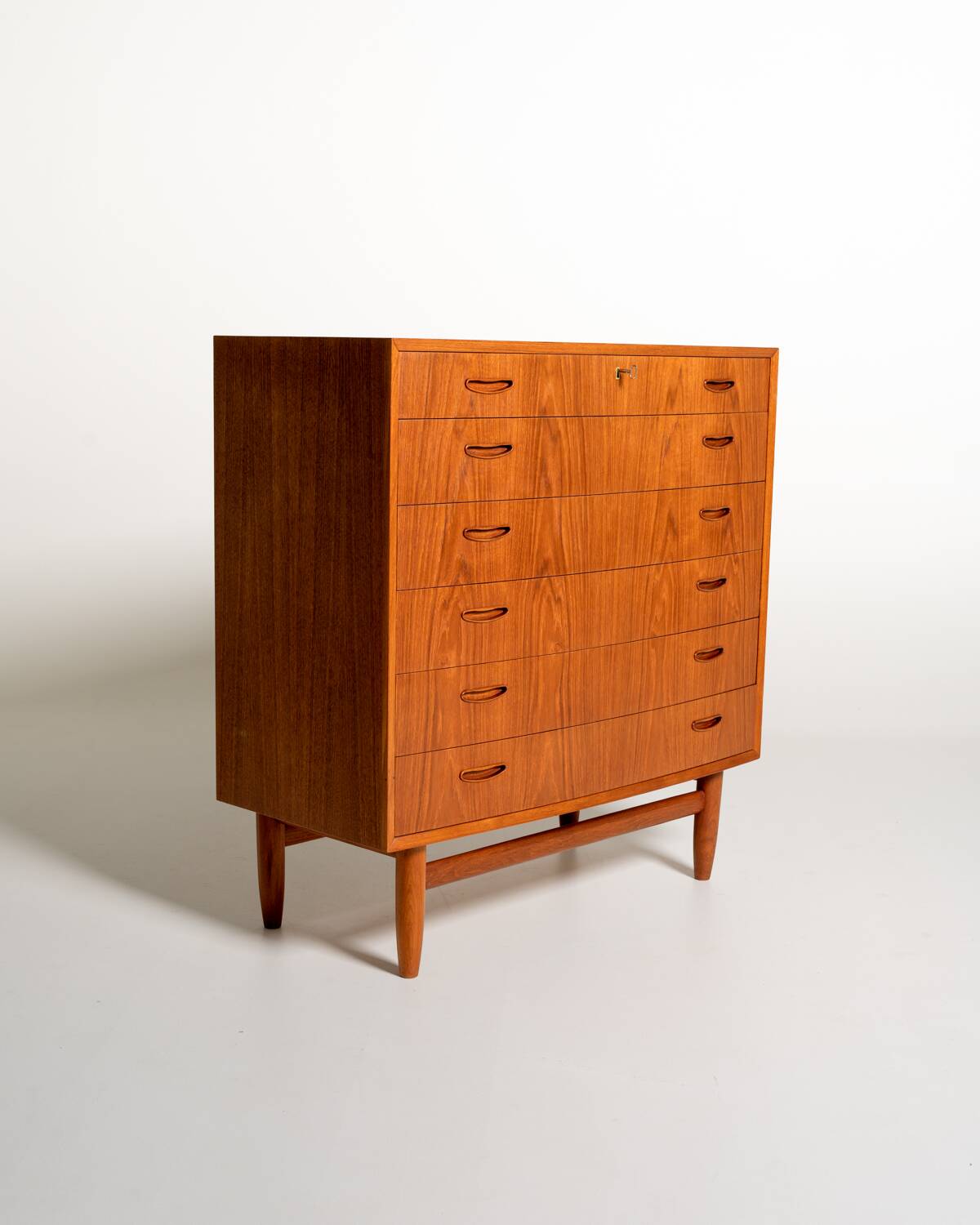 Commode en teck danois, années 1960