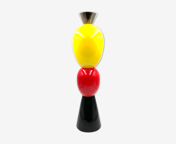 Vase d'Alessandro Mendini, totem « Stoa », Lim. Ed. 10/50, Superego, Milan
