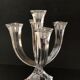 Candle holder crystal Nachtmann Art deco