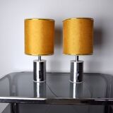 Pair of futuristic lamps by Marca SL, Spain, 1970