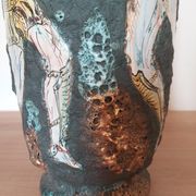 Ceramic vase Italy 50's
