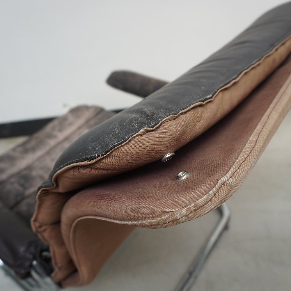 Lounge chair in brown leather, 1970s