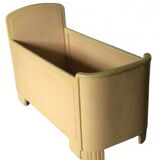 Lit enfant en bois jaune