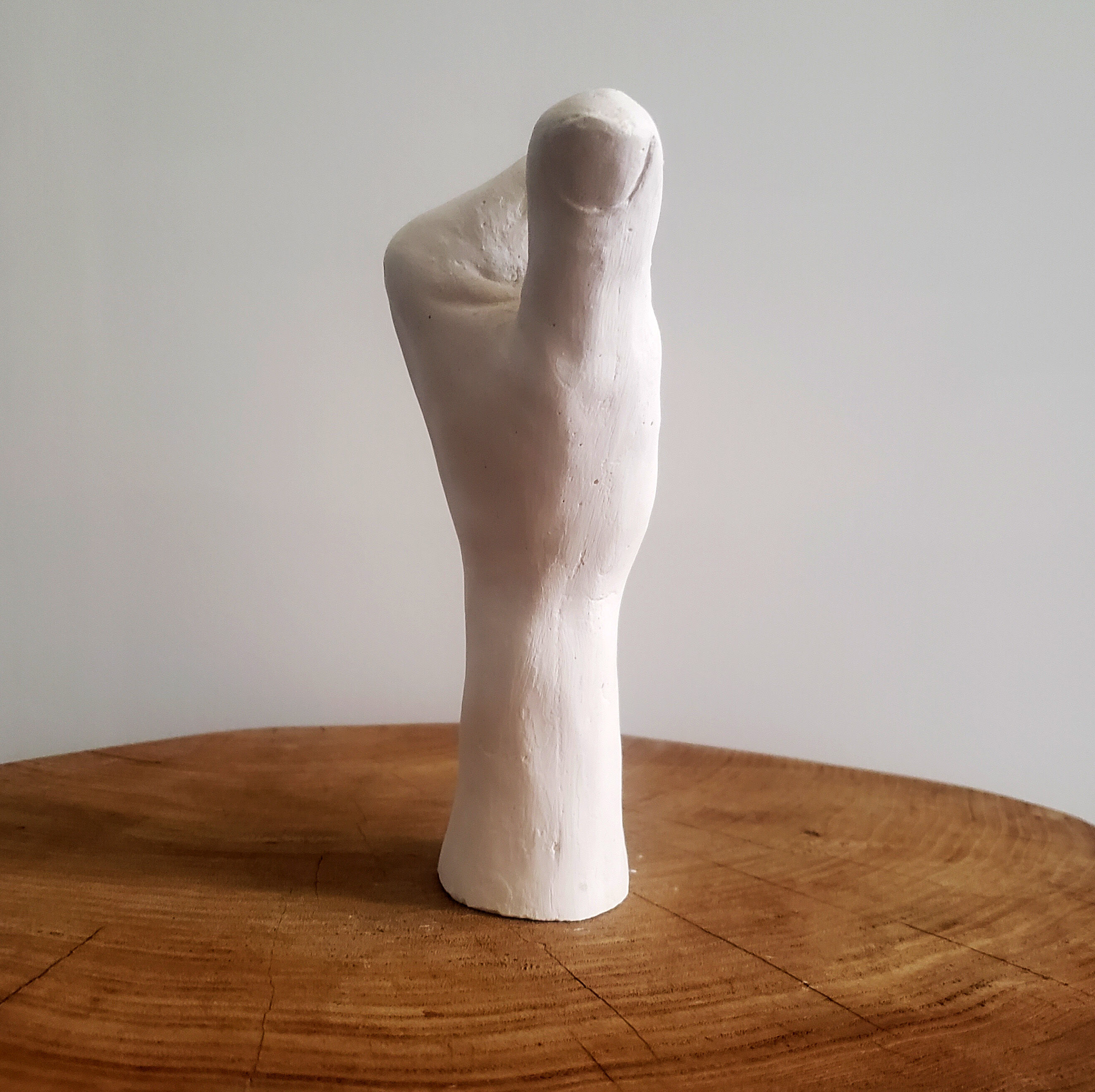 Plaster hand