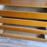 Buffet milanais en hêtre années 1950