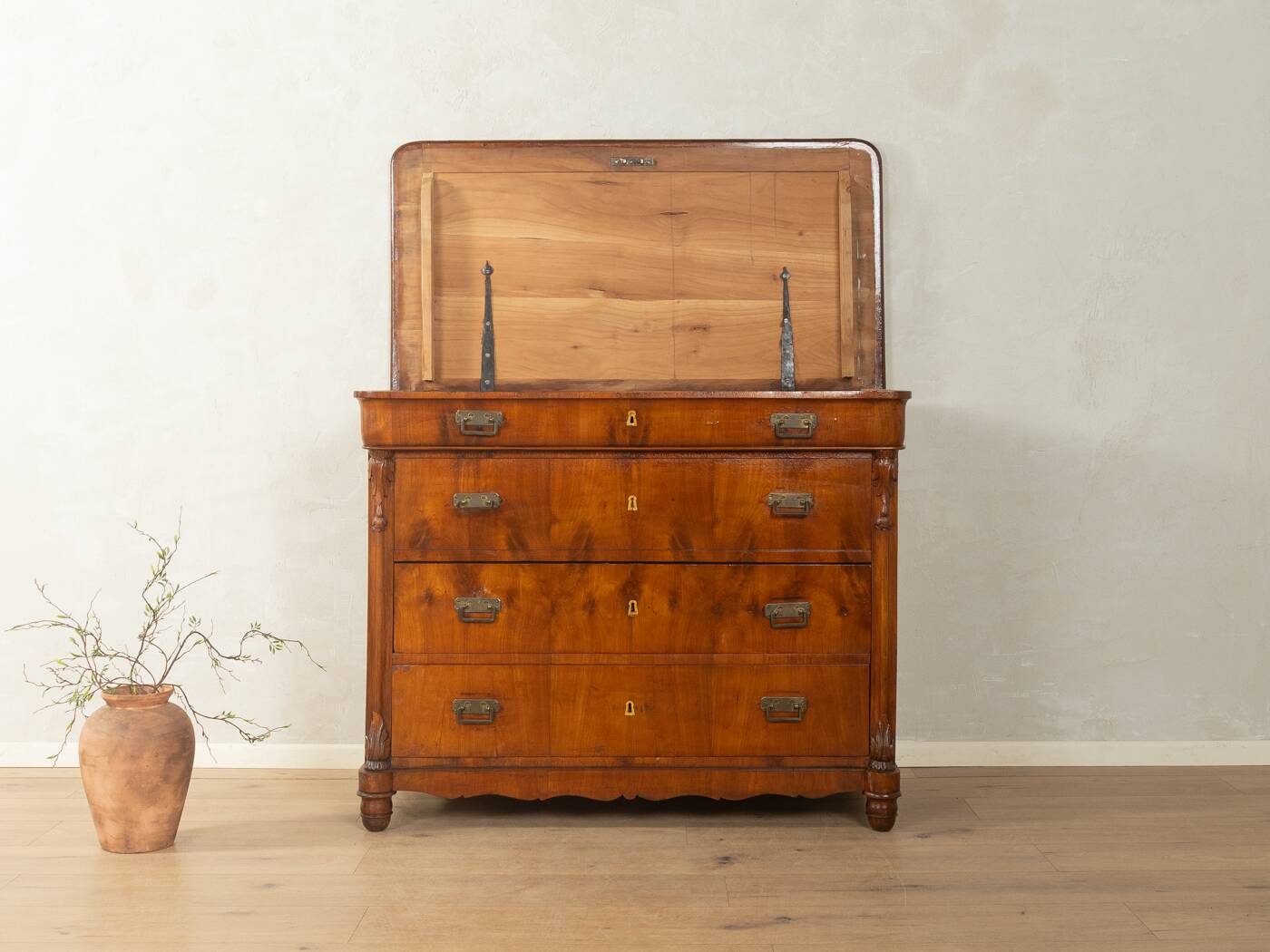 Commode de la période Gründerzeit vers 1880, Vintage
