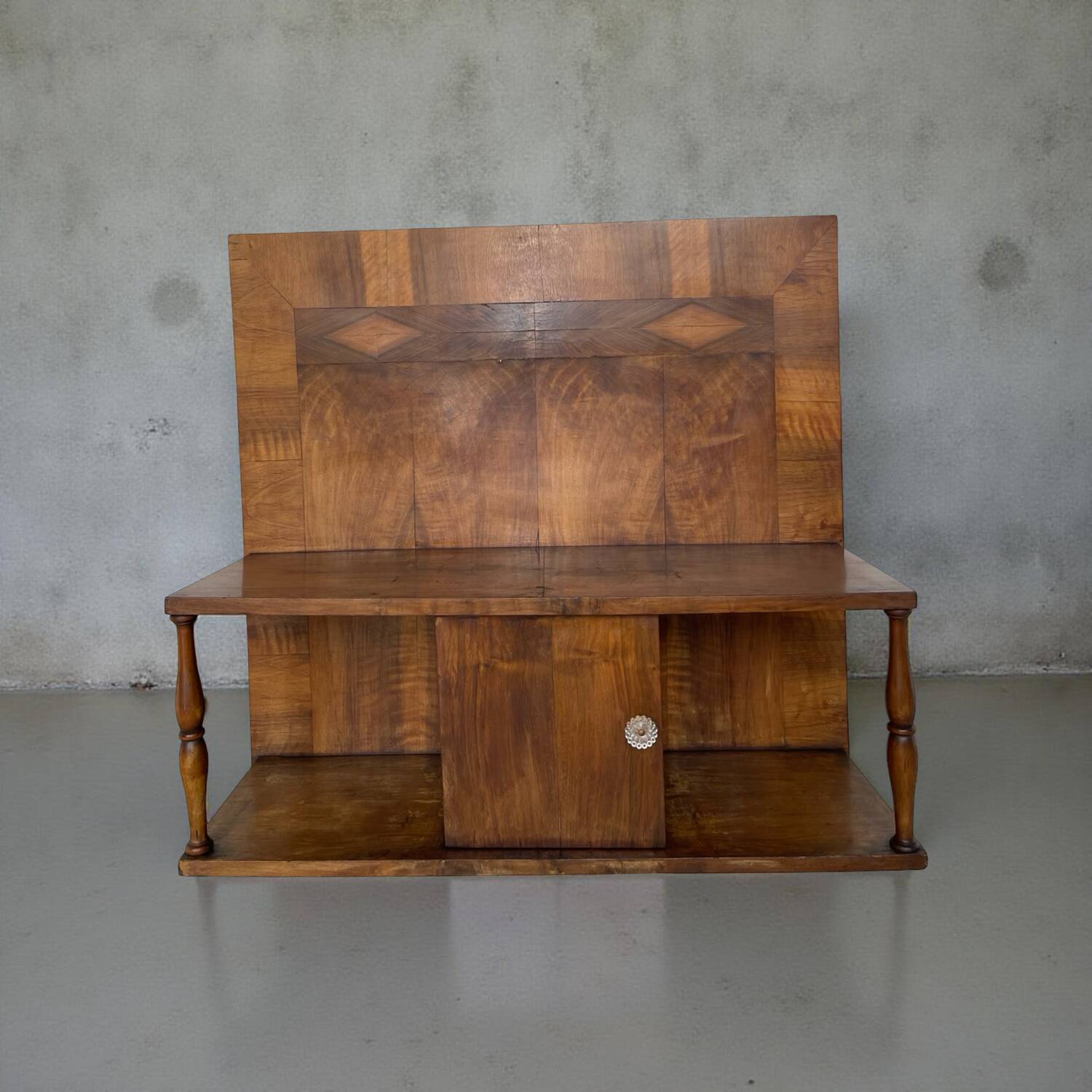 Banc de couloir Art déco italien, années 1920