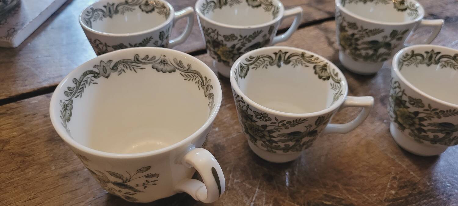 English ceramic cups