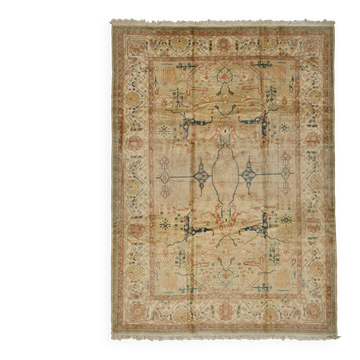 Turkish Handknotted Wool Oushak Rug 270 cm x 370 cm