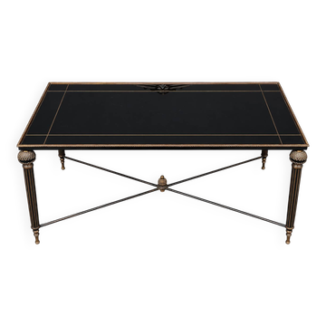 Vintage French neoclassical coffee table.