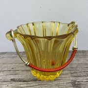 Seau à glace 1970 en verre