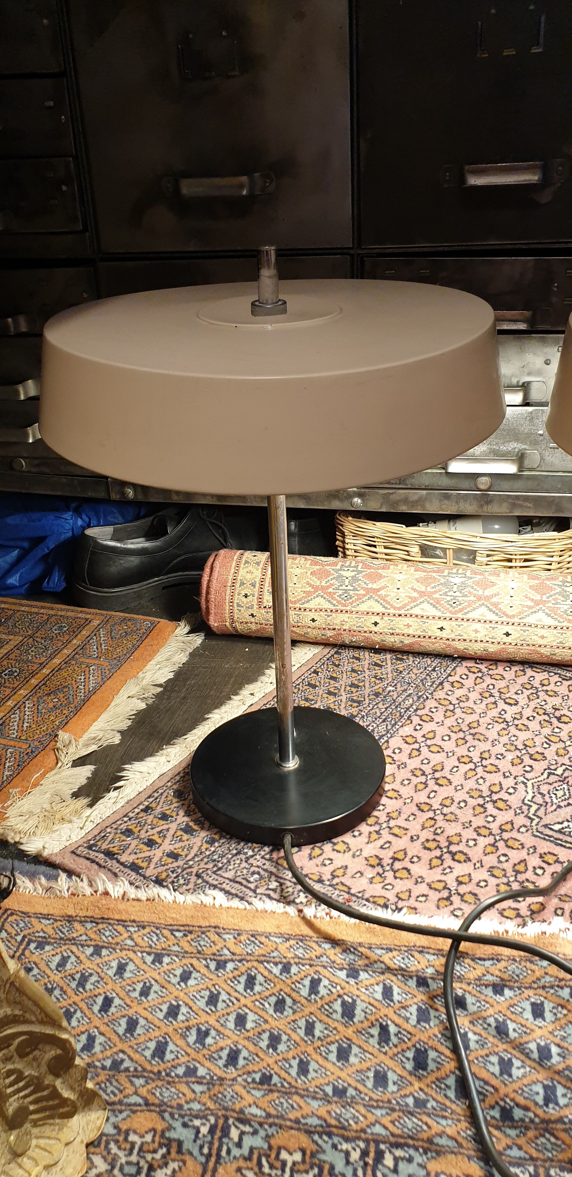 Paire de lampes desing 60/70