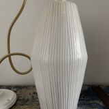 New electrified white Scandinavian pendant lamp