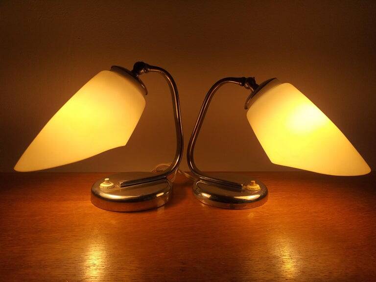Pair of Art Deco Table Lamps, 1930s