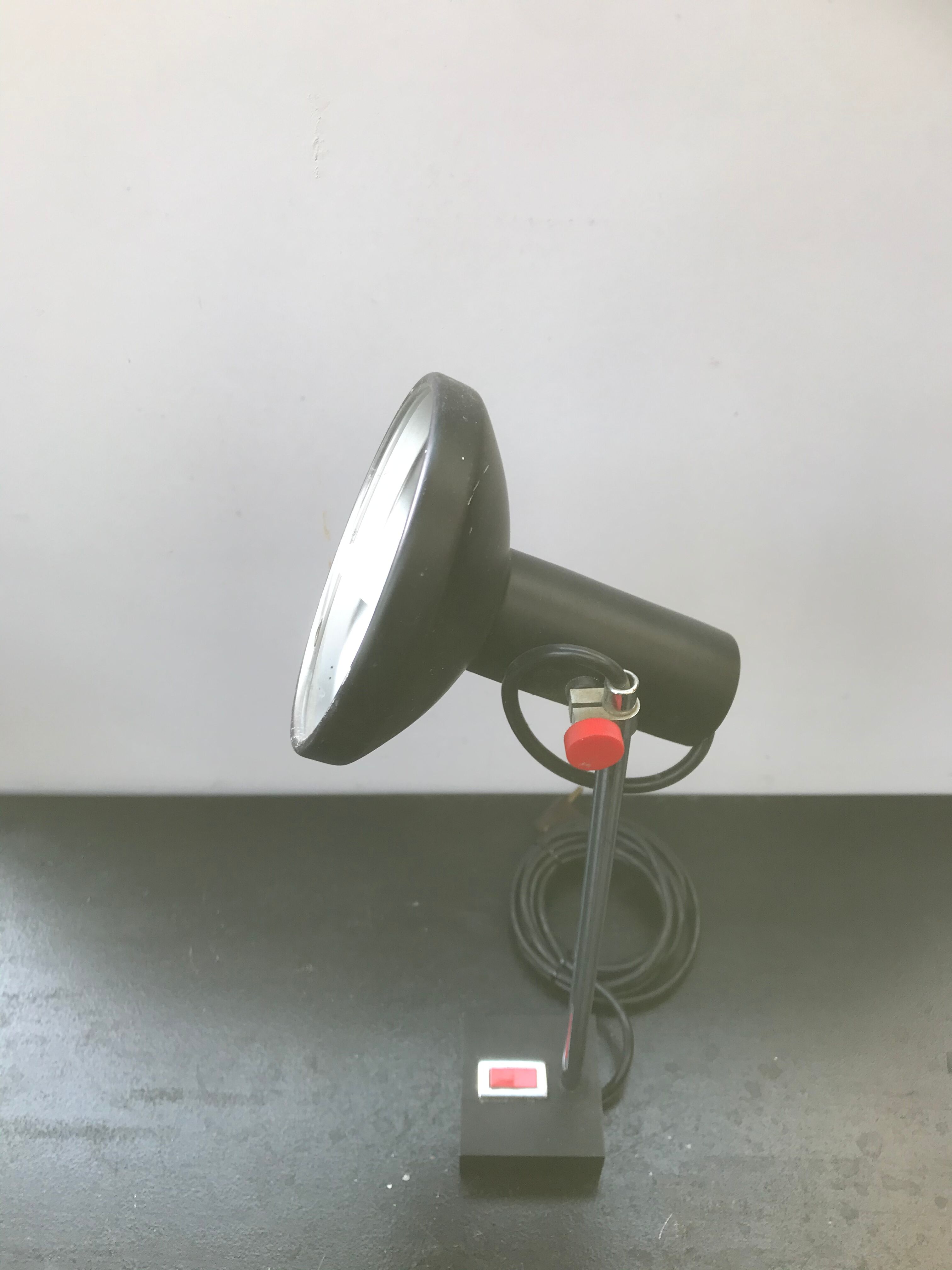 Spot Industrial Office Lamp Orientable Black Vintage