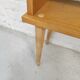 Table de chevet vintage pieds compas
