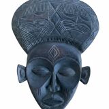 African mask in Punu style