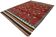 Turkish Wine Red Handmade Wool Kilim Rug, 312x407Cm