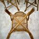 3 chaises vintage en rotin