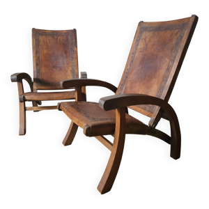 fauteuils en cuir et - angel