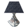 Lampe de table cubiste en céramique style Picasso espagnol Otero Regal