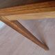 Vintage oak portfolio table 1960