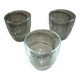 Small transparent Duralex glass x3