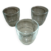 Petits verre Duralex transparents x3
