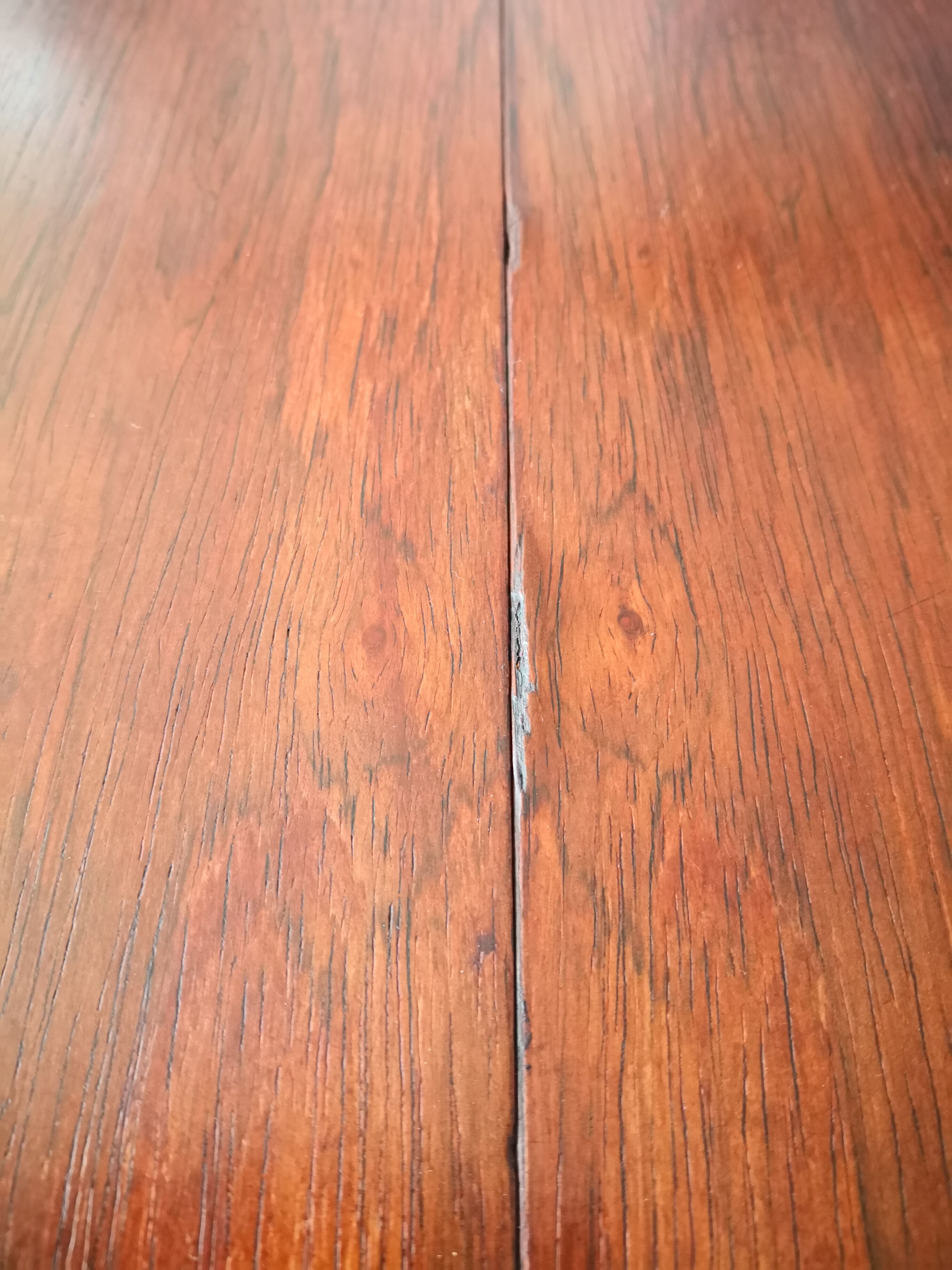 Table extensible 'papillon' années 60 placage palissandre