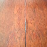 Table extensible 'papillon' années 60 placage palissandre