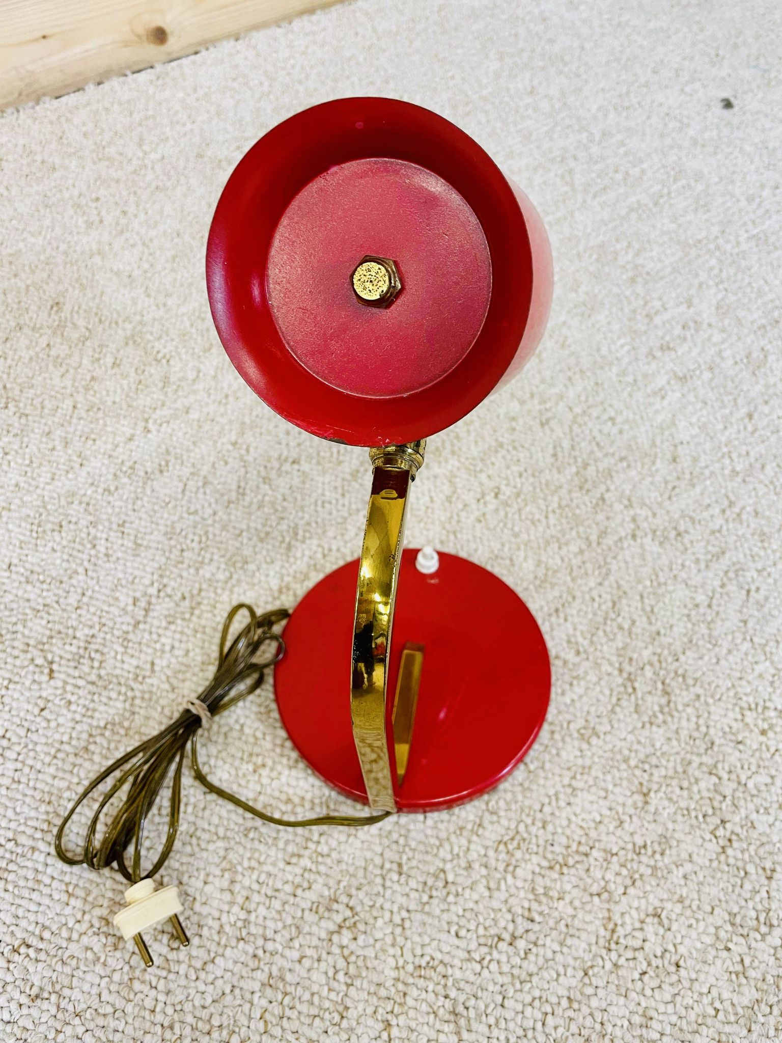 Table lamp Diabolo France Vintage 60 ́s