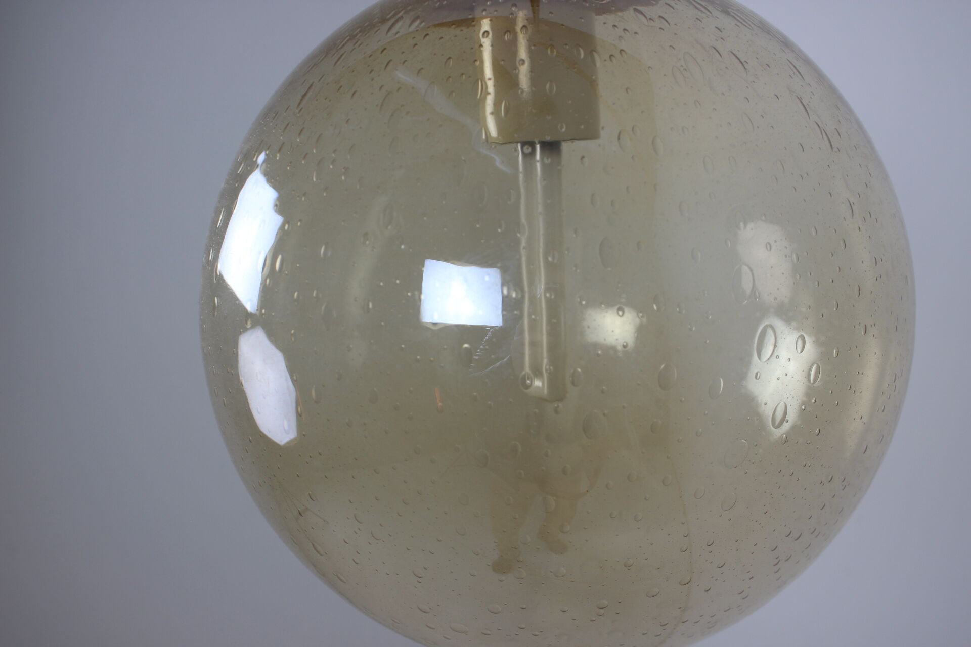 Mid-Century Glass Pendant Czechoslovakia, 1982, Up to 10 Pieces