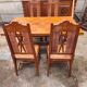 Dining room table and chairs set | Neo-Basque style | Vintage e
