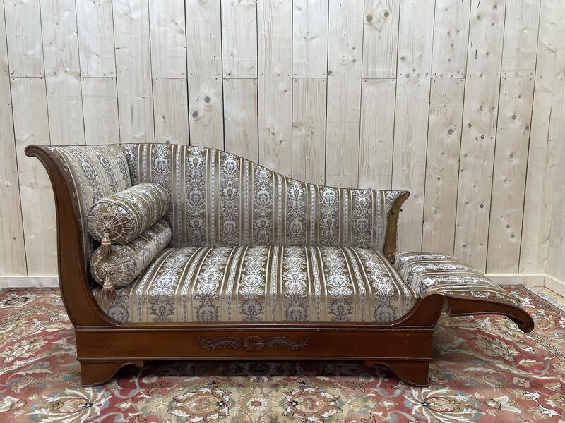 Banquette - Méridienne de style Restauration "Récamier"