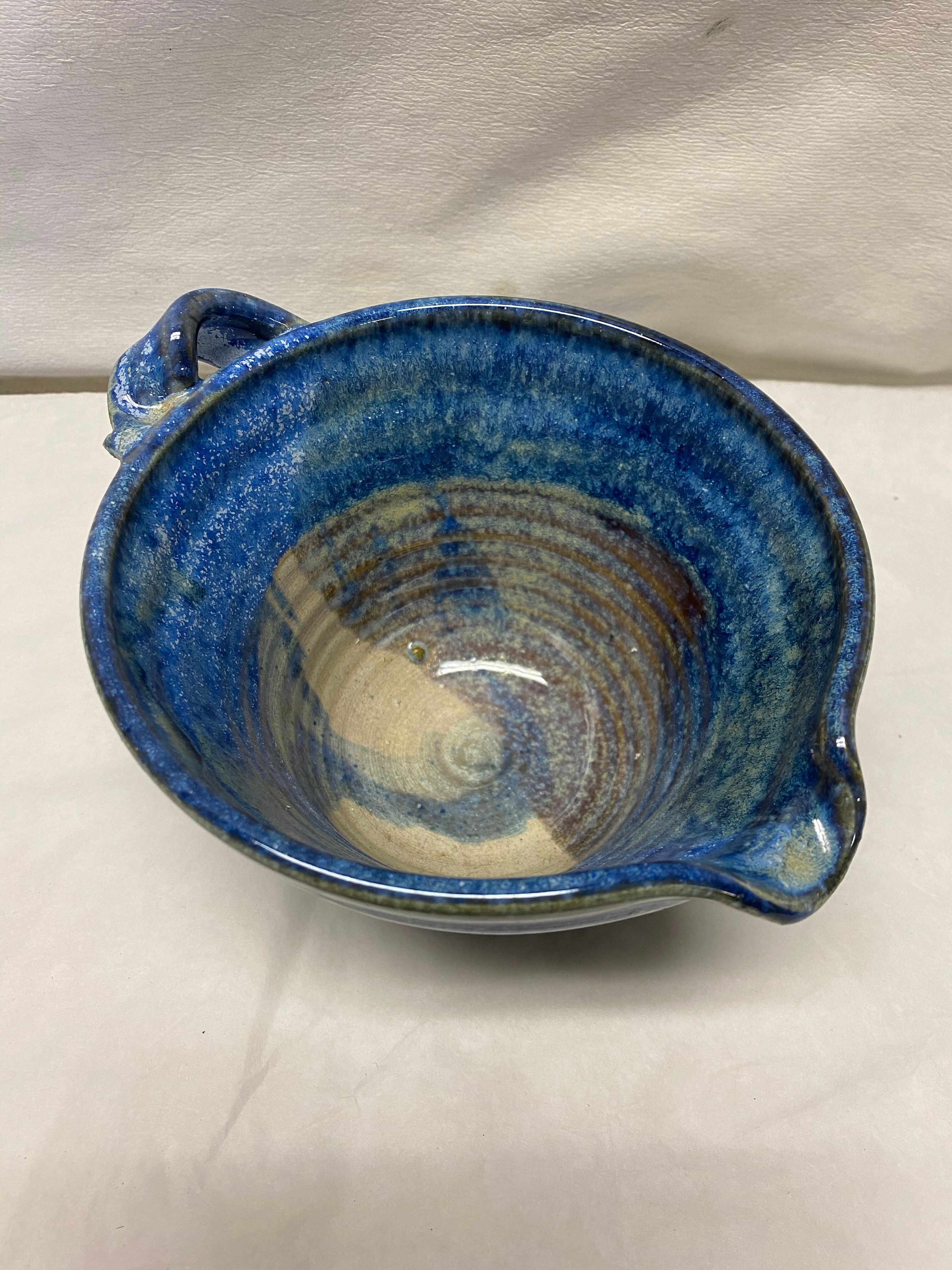 Blue sandstone bowl dish