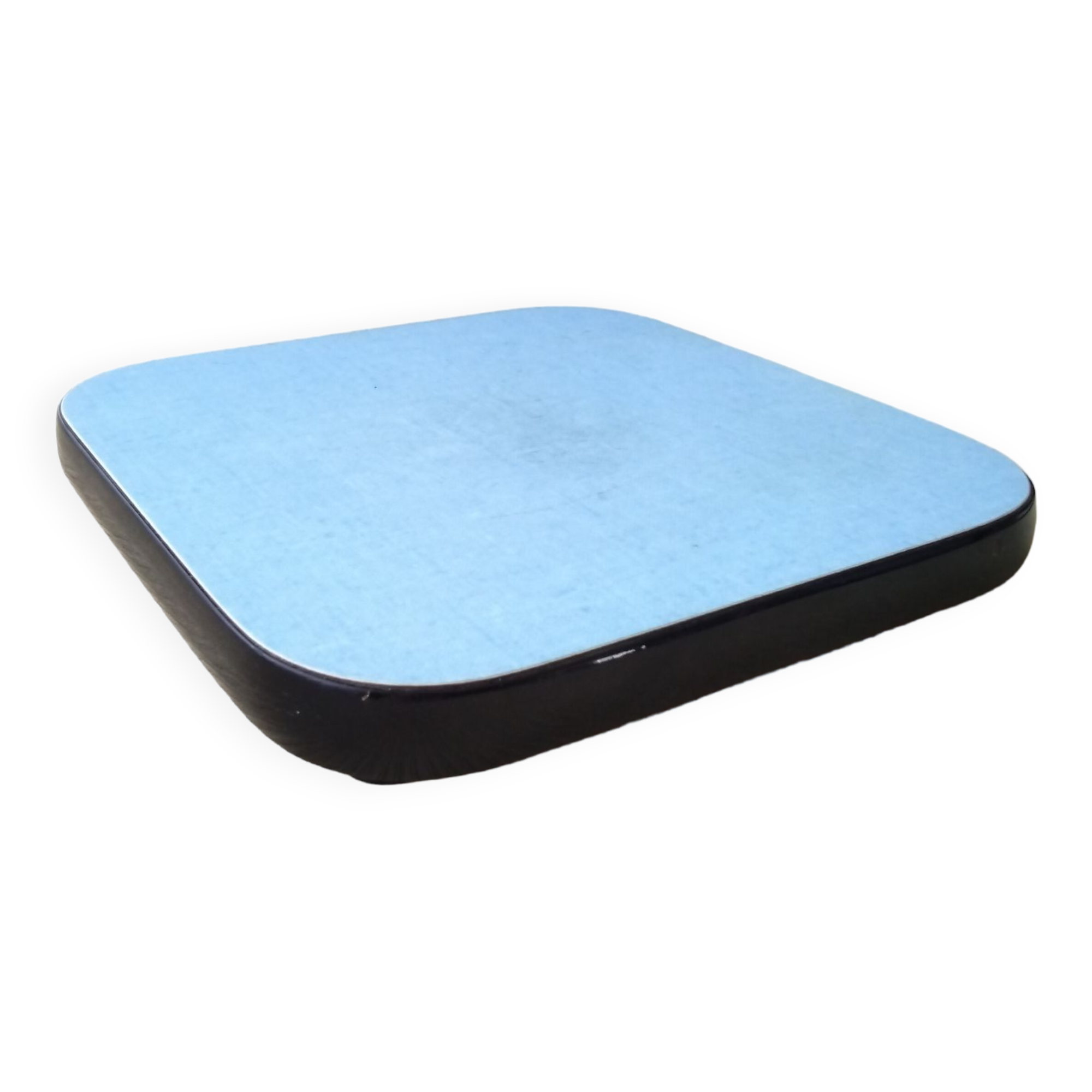 Vintage trifle in blue Formica