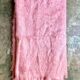 Plaid, blanket linvosges in pink mohair ☐ 180 x 240 cm