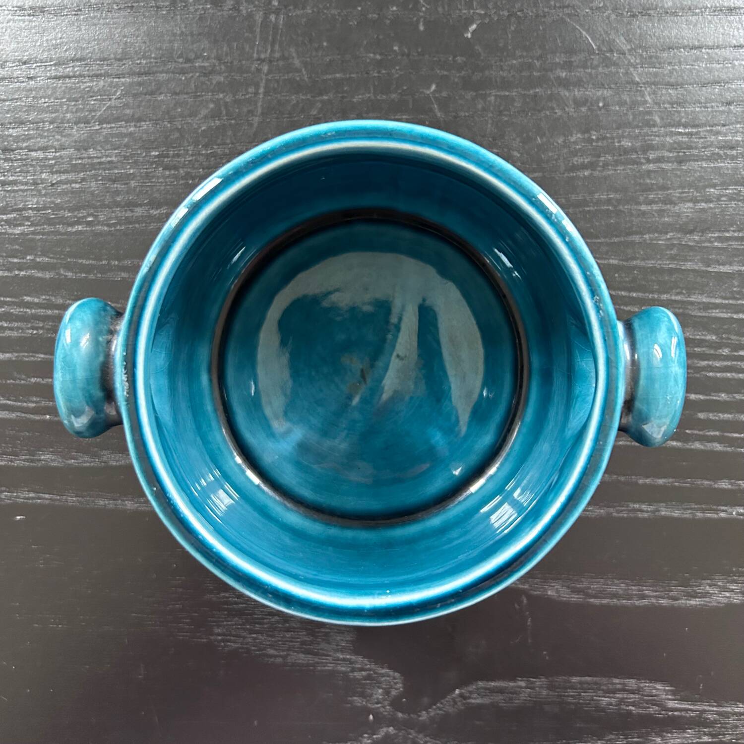 Sucrier bleu nuit