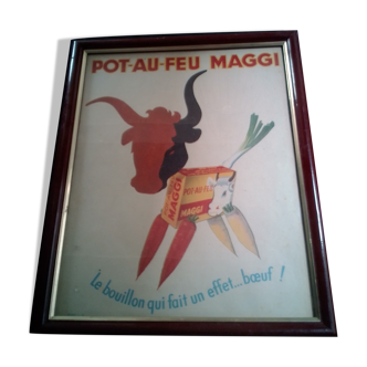 Advertising poster for maggi