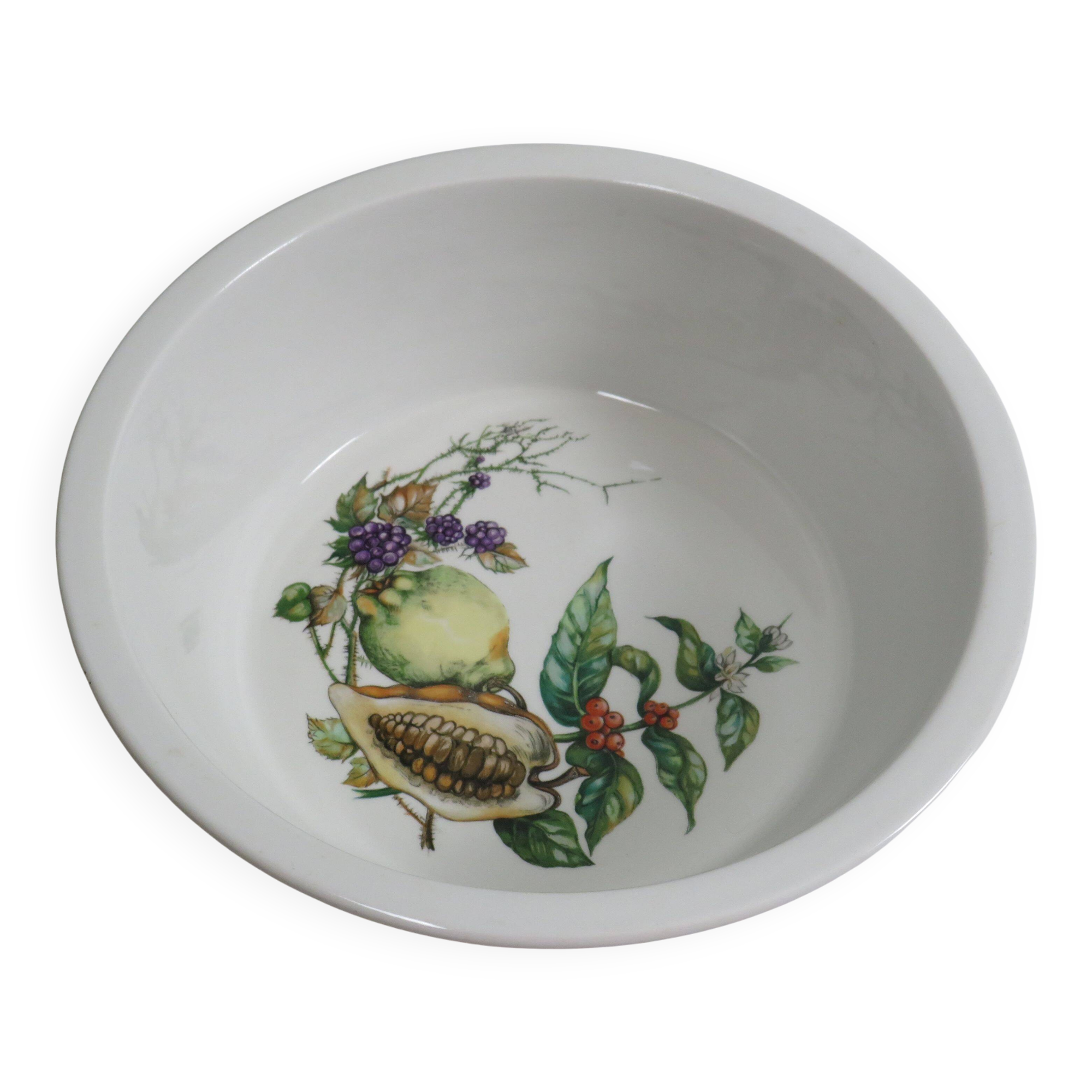 Villeroy & Boch “Botanica” – Vintage salad bowl – Made in Luxembourg – Ø23 cm