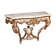 French lacquered and painted console in Louis XV style