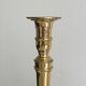 Antique gilded metal candlesticks